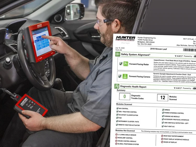 Thompson Automotive Alignment Scan