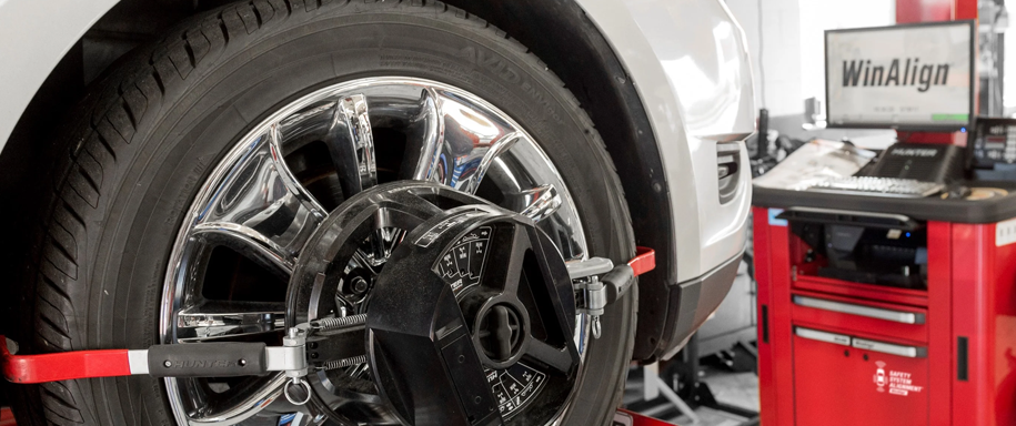 Thompson Automotive in Littleton uses Vehicle Suspension Specialists equipment.